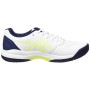 ASICS Gel-Game 7 Clay/OC, Scarpe da Tennis Uomo, White/Safety Yellow, 43.5 EU