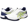 ASICS Gel-Game 7 Clay/OC, Scarpe da Tennis Uomo, White/Safety Yellow, 43.5 EU