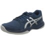 ASICS Gel-Game 7 Clay/OC GS, Scarpe da Tennis Unisex-Bambini, MAKO Blue/Pure Silver, 39 EU
