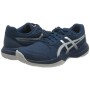 ASICS Gel-Game 7 Clay/OC GS, Scarpe da Tennis Unisex-Bambini, MAKO Blue/Pure Silver, 39 EU