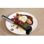 NEXGADGET Set di Utensili da Cucina in Acciaio Inox e Nylon 42 Pezzi Incluso Cucchiaio Spatola Pinze Forcella Mestolo Apribottig