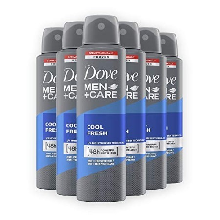 Dove Men Care Deodorante Cool Fresh Spray, Confezione da 6