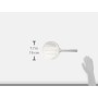 Falci 249964-90 Pala da Pizza in Acciaio Inossidabile Rotonda, Diametro 19 cm