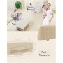 Mini culla Colcho Ibaby 2020 – Regolabile in diverse altezze, reclinabile – Materasso incluso, colore: grigio