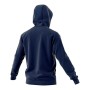 adidas Core 18 K, Felpa con Cappuccio Unisex Bambini, Blu (Dark Blue/White), 164 (13-14 Y)