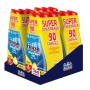 Finish Powergel Gel Detersivo per Lavastoviglie Liquido, Multiazione, Poteri Sgrassanti, Limone, 360 Lavaggi, 12 Confezioni da 3
