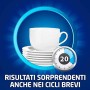 Finish Powergel Gel Detersivo per Lavastoviglie Liquido, Multiazione, Poteri Sgrassanti, Limone, 360 Lavaggi, 12 Confezioni da 3