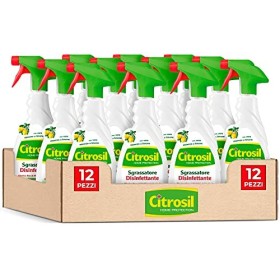 Citrosil - Sgrassatore Disinfettante - 650ml x 12 pezzi - 7800ml