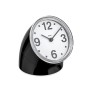 Alessi 01 B Cronotime Orologio da Tavolo in ABS, Nero