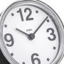 Alessi 01 B Cronotime Orologio da Tavolo in ABS, Nero