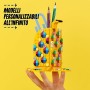 LEGO DOTS Simpatica Banana - Portapenne, Decorazione per la Cameretta, Giocattoli Creativi per Bambini di 6 Anni 41948