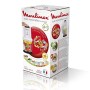 Moulinex Multimoulinette Multi Moulinette 6-in-1, 500 W, 0.5 Litri, di plastica, 2 velocità, Bianco