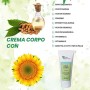 Elite Natural Care Crema Corpo Bava di Lumaca Acido Ialuronico Olio d'Argan Burro di Karité Azione Nutriente e Idratante Effica