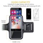 Gritin Fascia da Braccio, Sweatproof Fascia da Braccio Sportiva con Chiave e Riflettente Armband per iPhone SE(2020)/11/11 Pro/X