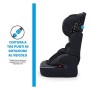 Foppapedretti Babyroad - Seggiolino Auto, Gruppo 1-2-3 (9-36 Kg) per Bambini da 9 Mesi a 12 Anni Circa, Nero Carbon