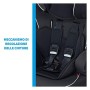Foppapedretti Babyroad - Seggiolino Auto, Gruppo 1-2-3 (9-36 Kg) per Bambini da 9 Mesi a 12 Anni Circa, Nero Carbon