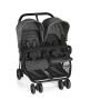 Brevi 760-650 Indue, Passeggino Gemellare, Grigio Melange Scuro