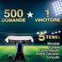 Grandi Giochi- GG01319, Calcio Quiz, Multicolore