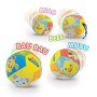 Clementoni- Baby Palla Musicale Amici Animali, 3+ Mesi, Multicolore, 17132