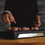 George Foreman 25850-56 Smokeless BBQ Grill, Niente Fumo per utilizzo in casa, Piastra e Vassoio Lavabili in Lavastoviglie, 1350