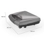 Imetec SM3 900 Tostiera, Piastre XL Rigate e Antiaderenti, Interruttore ON/OFF, Spia Riscaldamento Piastre, Gancio Chiusura, Avv