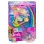 Barbie Bambola Calciatrice, con 22 Punti Snodabili per Infiniti Movimenti, Giocattolo per Bambini 3 + Anni, DVF69