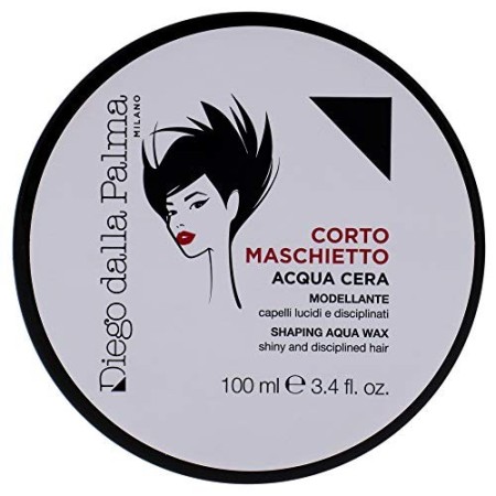 Diego dalla Palma Aqua Cera Modellante Cortomaschietto, Cura dei Capelli - 100 ml