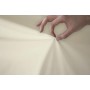GEMITEX Magico COPRIPOLTRONA in Tessuto Tinta Unita ED Elasticizzato, Polyester, Panna, POLTRONA CON SCHIENALE FINO A 120 CM