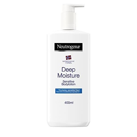 Neutrogena Deep Moisture lozione per il Corpo, Confezione da (3 X 400 ML)