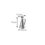 Tescoma 428620 GrandChef Oliera 0.5 L, Acciaio Inossidabile