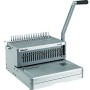 Fellowes 5642601 Rilegatrice a Dorso Plastico Orion, Manuale, Capacità di Rilegatura 500 Fogli, Silver