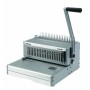 Fellowes 5642601 Rilegatrice a Dorso Plastico Orion, Manuale, Capacità di Rilegatura 500 Fogli, Silver