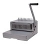 Fellowes 5642601 Rilegatrice a Dorso Plastico Orion, Manuale, Capacità di Rilegatura 500 Fogli, Silver