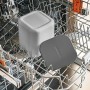 Guzzini Barattolo Not Only Salt Kitchen Active Design, Grigio Chiaro, 12 x 12 x h14.5 cm