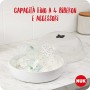 NUK Micro Express Plus sterilizzatore biberon a vapore per microonde | Disinfette in 4 minuti | per fino a 4 bottiglie | veloce 