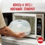 NUK Micro Express Plus sterilizzatore biberon a vapore per microonde | Disinfette in 4 minuti | per fino a 4 bottiglie | veloce 