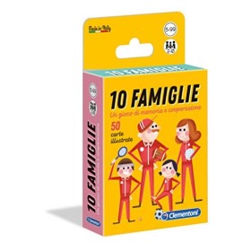 Clementoni - 16172 - 10 Famiglie, gioco di carte per bambini