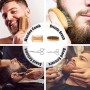 Kit Barba per Uomo Regalo di San Valentino Lionmane con Sacca Viaggio
