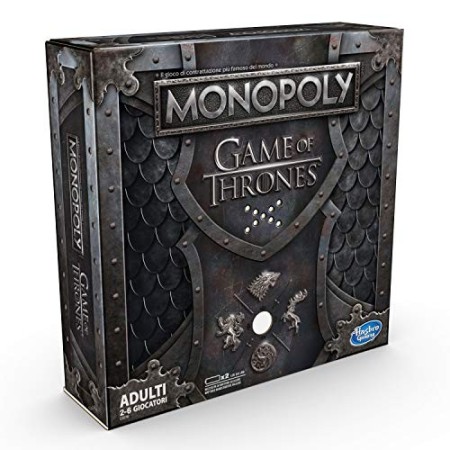 Hasbro E3278 Monopoly Game of Thrones, Gioco Adulti, 2-6 giocatori (Edizione in Italiano)