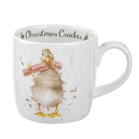 Wrendale by Royal Worcester Mug - Christmas Cracker, multicolore