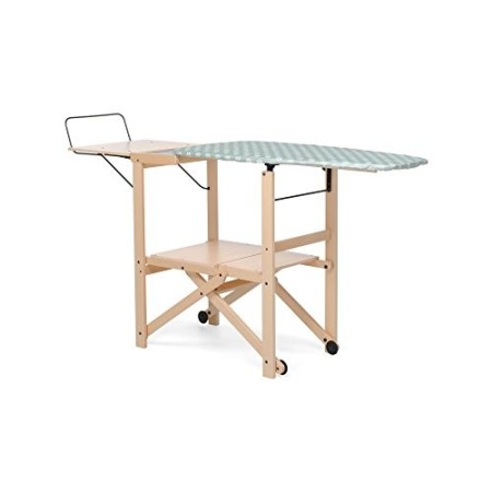 Foppapedretti Asso Postazione da Stiro, Dimensioni aperto H96 P50 L178 cm, Naturale