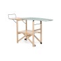Foppapedretti Asso Postazione da Stiro, Dimensioni aperto H96 P50 L178 cm, Naturale
