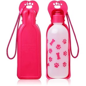 Anpetbest Dispenser d'Acqua per Cani distributore acqua 11 oz(325ML), cane acqua portabile animale domestico Travel Water Bottle