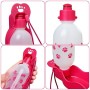 Anpetbest Dispenser d'Acqua per Cani distributore acqua 11 oz(325ML), cane acqua portabile animale domestico Travel Water Bottle