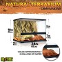 Exo Terra PT2610 Terrario in Vetro 60X45X45 Cm Inclusa Parete Posteriore
