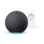 Nuovo Echo (4ª generazione) - Antracite + Amazon Smart Plug (presa intelligente con connettività Wi-Fi), compatibile con Alexa