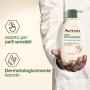 Aveeno Bagno Doccia allo Yogurt, Bagnoschiuma, Dalily Moisturising, allo Yogurt, Profumo di Miele e Albicocca, senza Sapone, da 