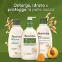Aveeno Bagno Doccia allo Yogurt, Bagnoschiuma, Dalily Moisturising, allo Yogurt, Profumo di Miele e Albicocca, senza Sapone, da 