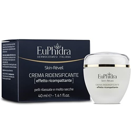 Euphidra Skin Réveil Crema Ridensificante, Effetto Tonificante, Pelli Rilassate, Normali e Miste - 40 ml.