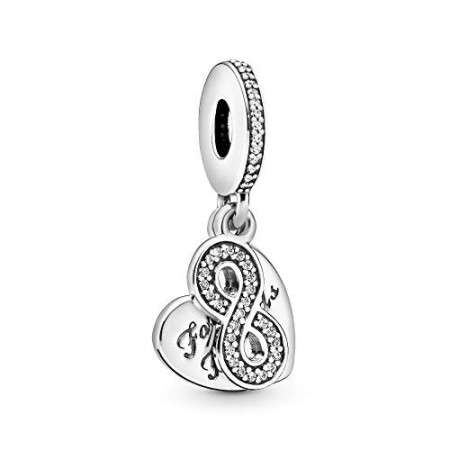 Pandora 925 Argento Bianco Zirconia cubica FASHIONOTHER